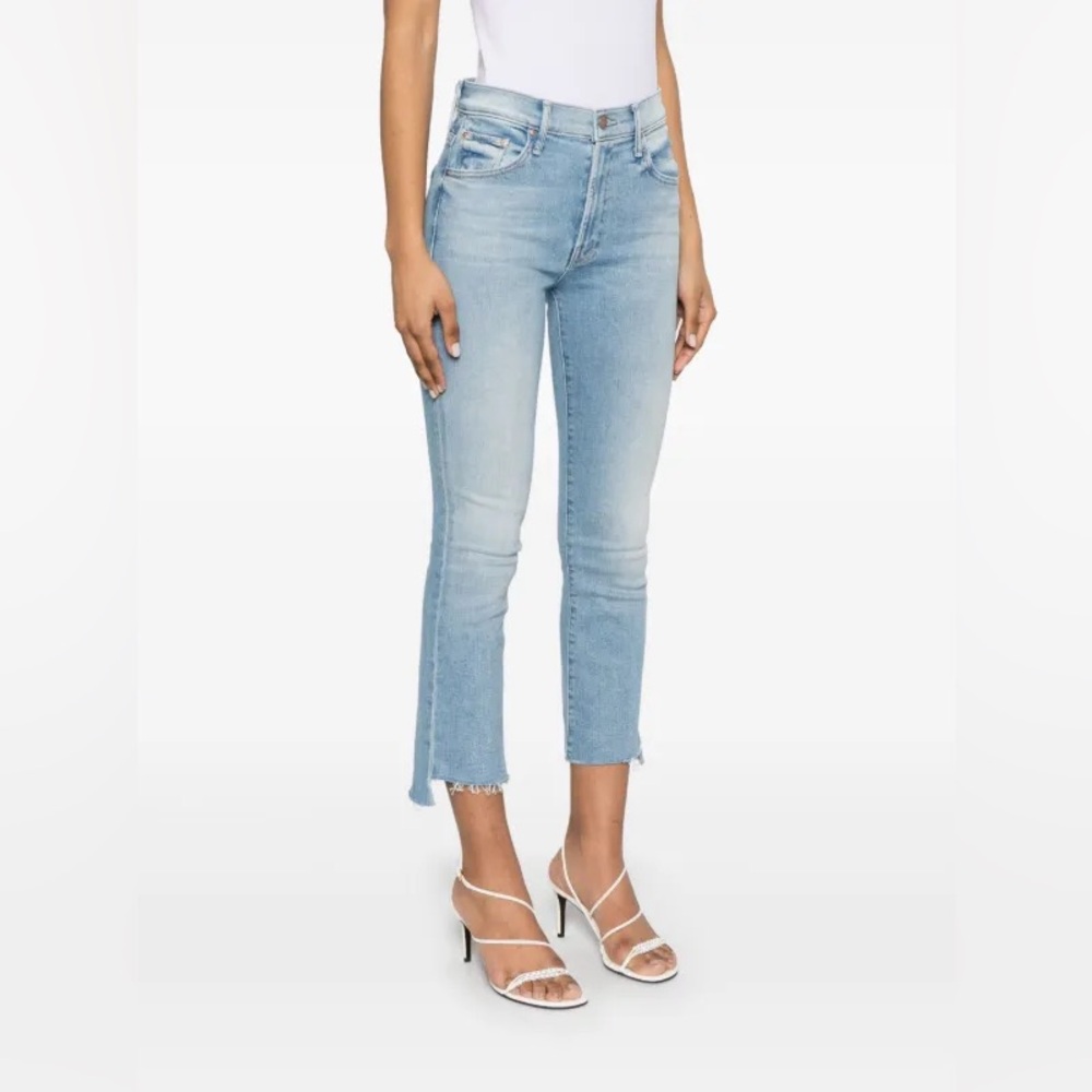 MOTHER Light Wash Ankle Jeans Size 27